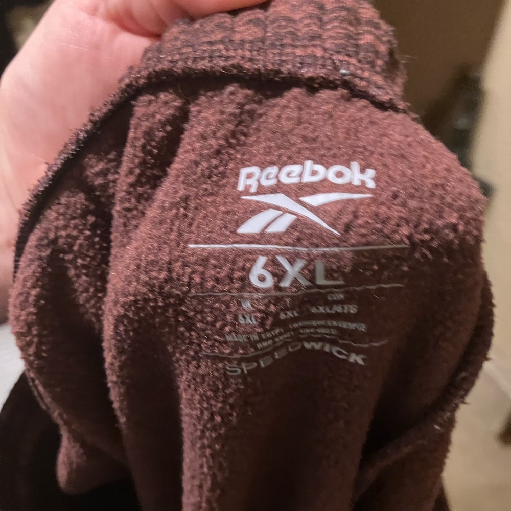 Reebok Chocolate Brown Speedwick pants 6XL
